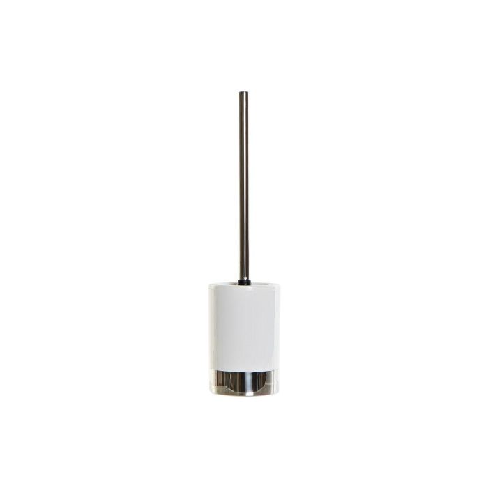 Escobillero Basicos DKD Home Decor Blanco Plateado 9.5 x 41.3 x 9.5 cm 0 Escobillero Basicos DKD Home Decor Blanco Plateado 9.5 x 41.3 x 9.5 cm 0