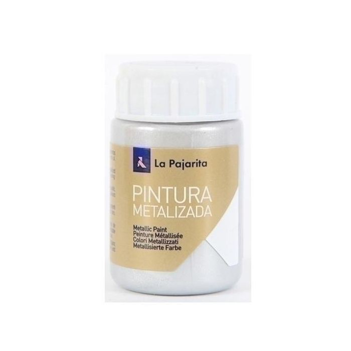 La Pajarita Pintura Metalizada Me-01 35 mL Plata La Pajarita Pintura Metalizada Me-01 35 mL Plata