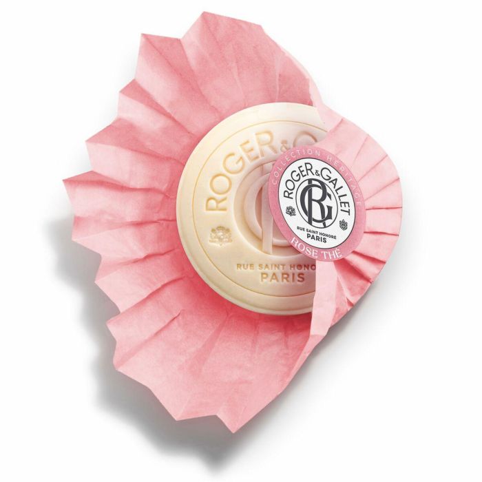 Roger & Gallet 3969B ROSE THÉ Jabón de Bienestar Perfumado con Rosa Damascena y Bergamota para Piel Suave 100g 4 Roger & Gallet 3969B ROSE THÉ Jabón de Bienestar Perfumado con Rosa Damascena y Bergamota para Piel Suave 100g 4