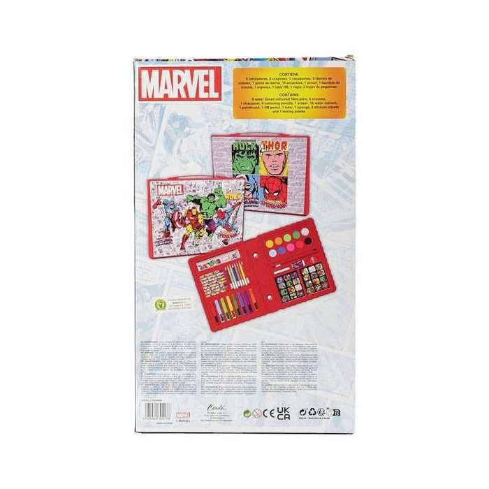 Set papelería coloreable caja marvel 1