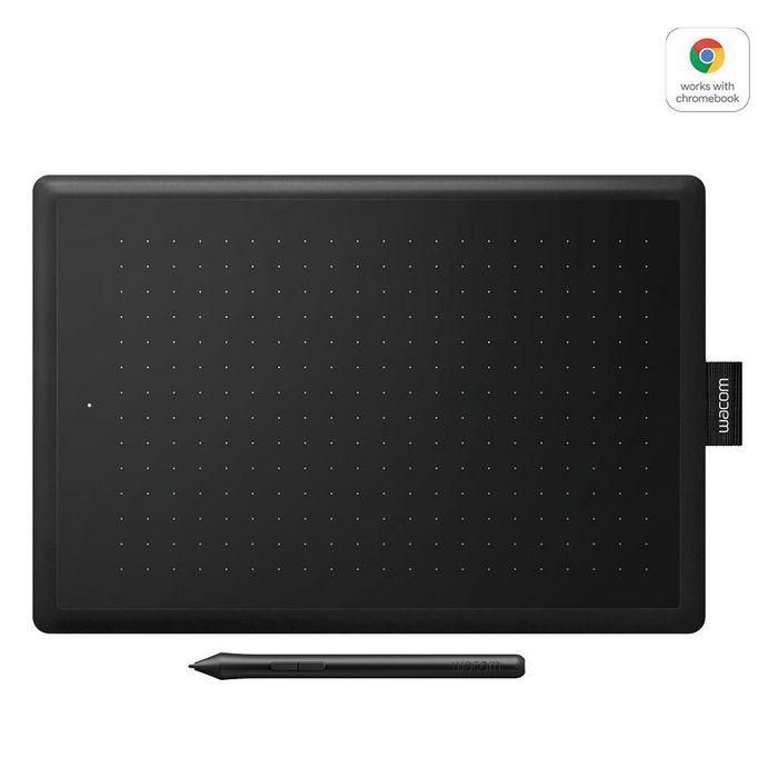 Wacom One by Wacom - Tableta Gráfica Digital Mediana con Lápiz Sin Batería, 2048 Niveles de Presión, USB, para Dibujo y Edición, Negra 1 Wacom One by Wacom - Tableta Gráfica Digital Mediana con Lápiz Sin Batería, 2048 Niveles de Presión, USB, para Dibujo y Edición, Negra 1