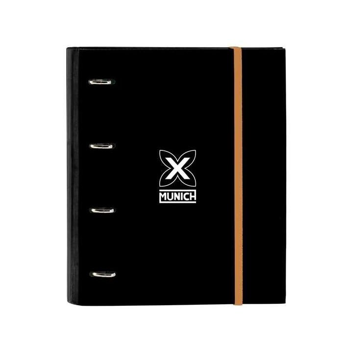 Carpeta de anillas Munich Lagoon Negro 27 x 32 x 3.5 cm 0 Carpeta de anillas Munich Lagoon Negro 27 x 32 x 3.5 cm 0
