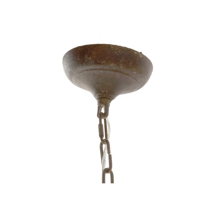 Lámpara de Techo Home ESPRIT Blanco Bronce Hierro Abeto 40 W 63 x 63 x 74 cm 1 Lámpara de Techo Home ESPRIT Blanco Bronce Hierro Abeto 40 W 63 x 63 x 74 cm 1