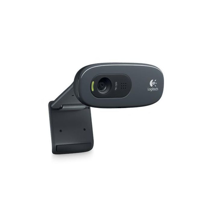 Logitech Webcam HD 720p con Micrófono Incorporado y Conexión USB 2.0 1