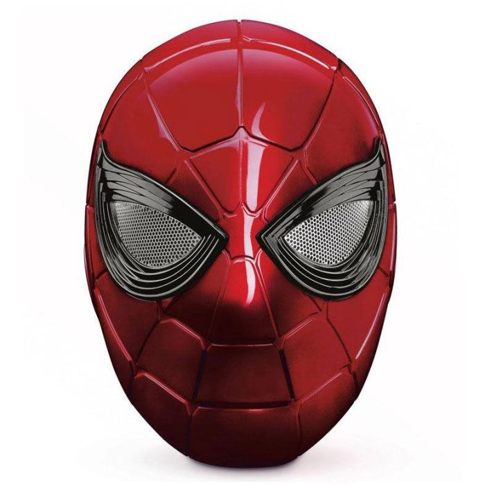 HASBRO Replica Casco Spiderman Iron Spider Avengers Marvel Legends Escala 1:1 con Luz y Sonido 2