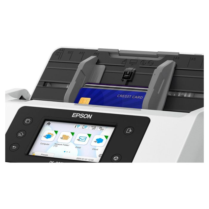 Epson WorkForce DS-900WN Scanner A4, WiFi, 70ppm/140ipm, Alimentador 100 hojas 10 Epson WorkForce DS-900WN Scanner A4, WiFi, 70ppm/140ipm, Alimentador 100 hojas 10