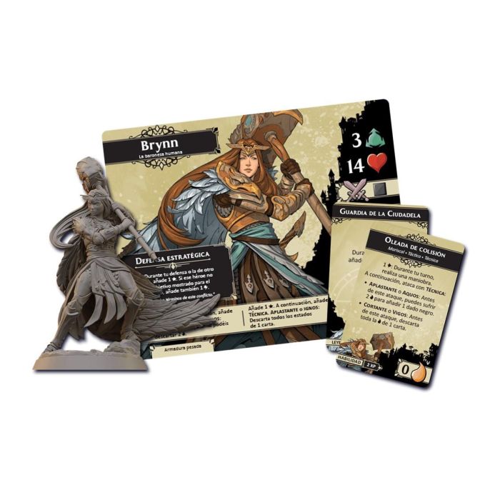 Fantasy Flight Games Descent: La Guerra Del Traidor Expansión DLE04ES Juego de Mesa Español 1