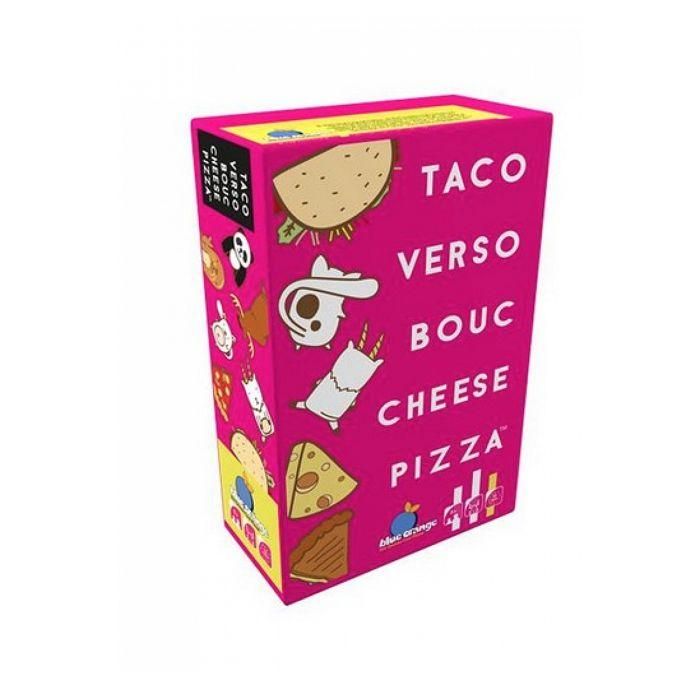 Juego de mesa - Naranja Azul - Taco Verso Pizza de Queso de Cabra - Edad 8 años - Duración 10 min - Juego de fiesta Juego de mesa - Naranja Azul - Taco Verso Pizza de Queso de Cabra - Edad 8 años - Duración 10 min - Juego de fiesta