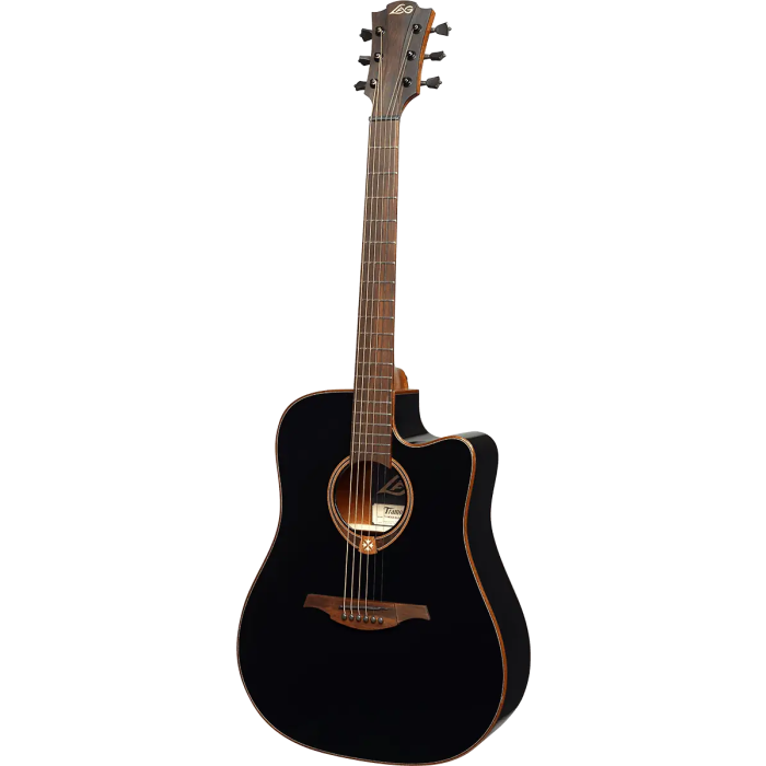 LAG Guitarra Acústica Dreadnought Cutaway Tramontane 118 A/E Electroacústica Negra Brillante 2 LAG Guitarra Acústica Dreadnought Cutaway Tramontane 118 A/E Electroacústica Negra Brillante 2