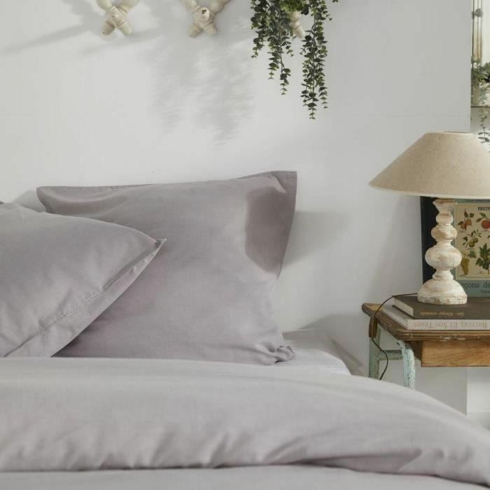 Today TOD1700217509110 Funda nórdica Charme Chambray Gris Claro Constance 260x240 cm 2 Today TOD1700217509110 Funda nórdica Charme Chambray Gris Claro Constance 260x240 cm 2