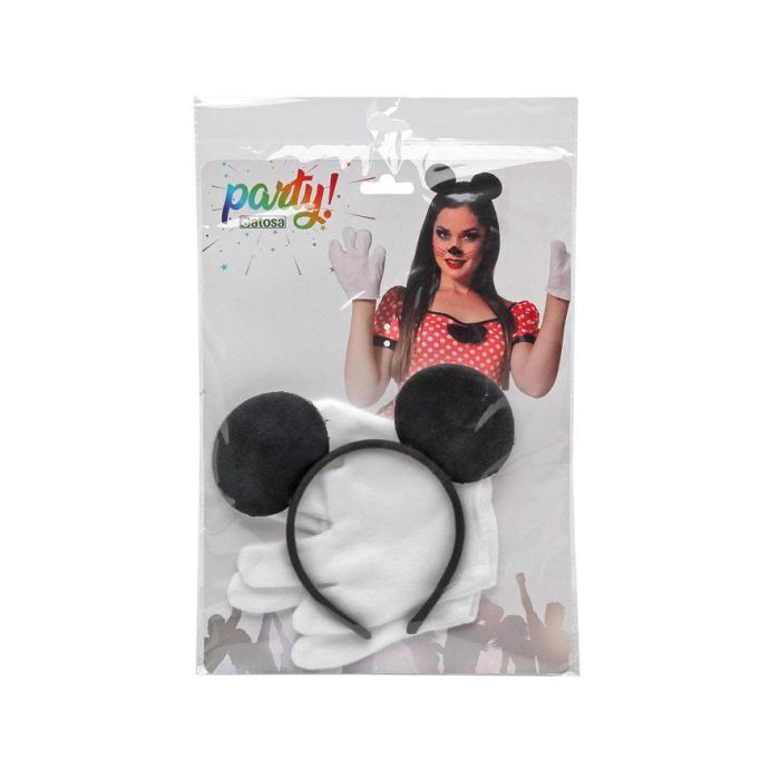 Set Ratón Orejas Cola Nariz Disfraz Fiesta Carnaval Niños 2 Set Ratón Orejas Cola Nariz Disfraz Fiesta Carnaval Niños 2