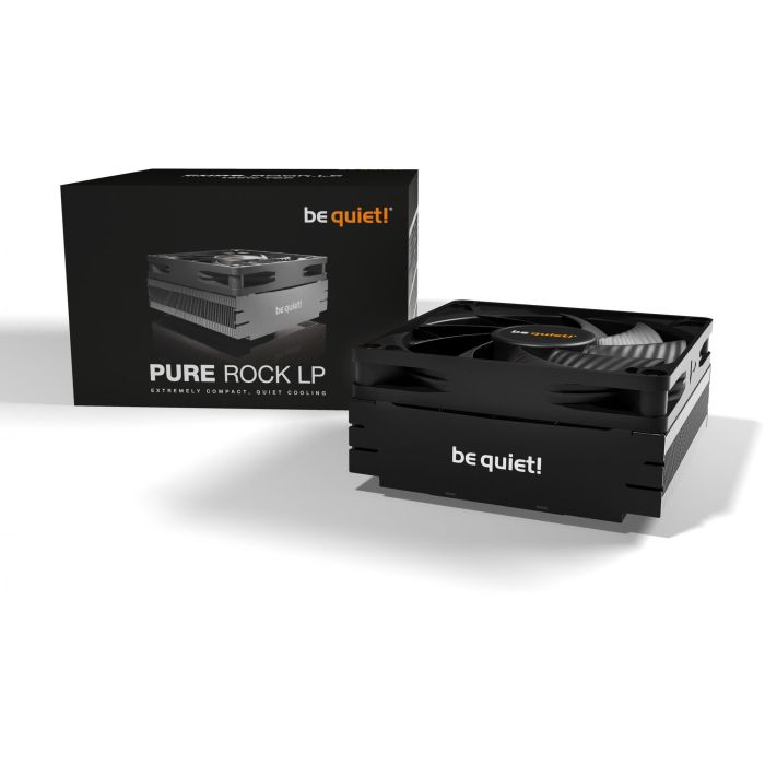 be quiet! Pure Rock LP Refrigerador de aire para CPU 9.2cm 2500 RPM Negro para LGA 1150 1151 1155 1200 1700 AM4 AM5 4