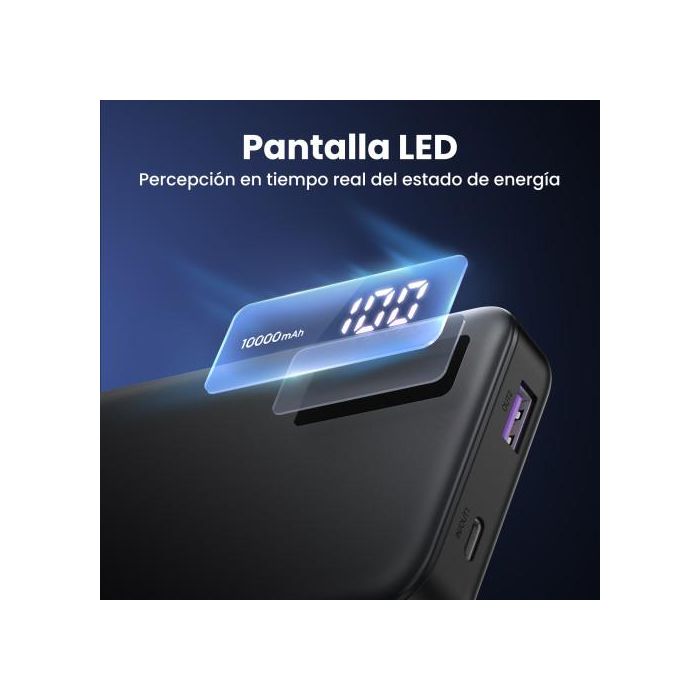 UGREEN UG25742 Batería Externa Power Bank Ión de Litio 10000 mAh Carga Rápida Negro 16
