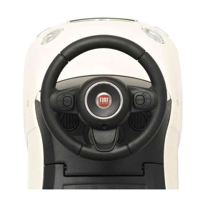 Correpasillos Fiat 500 blanco 61x38.30x28 cm 5 Correpasillos Fiat 500 blanco 61x38.30x28 cm 5