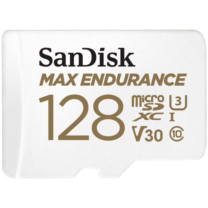 SanDisk Tarjeta de Memoria MicroSDXC Max Endurance 128GB 100MB/s con Adaptador