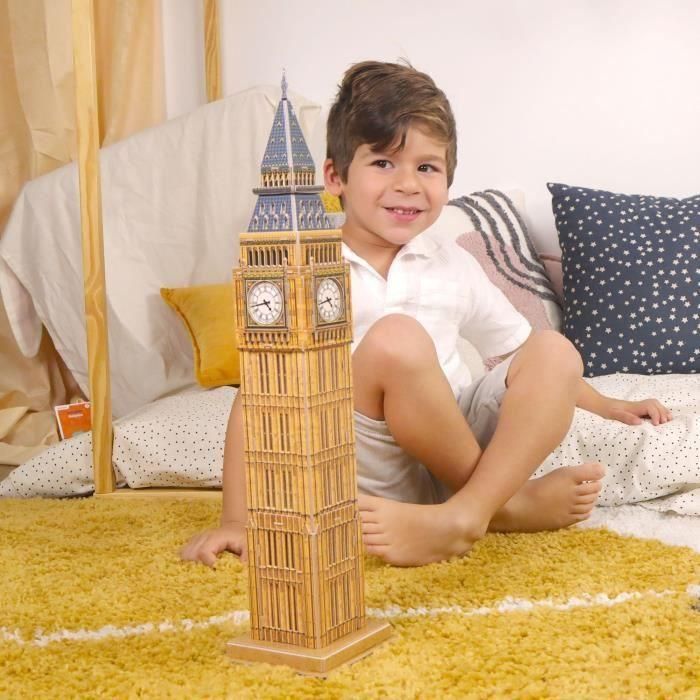 Explora AAAOU14847 Puzzle 3D Big Ben, Juego de Construcción 44 Piezas, a partir de 5 años 2