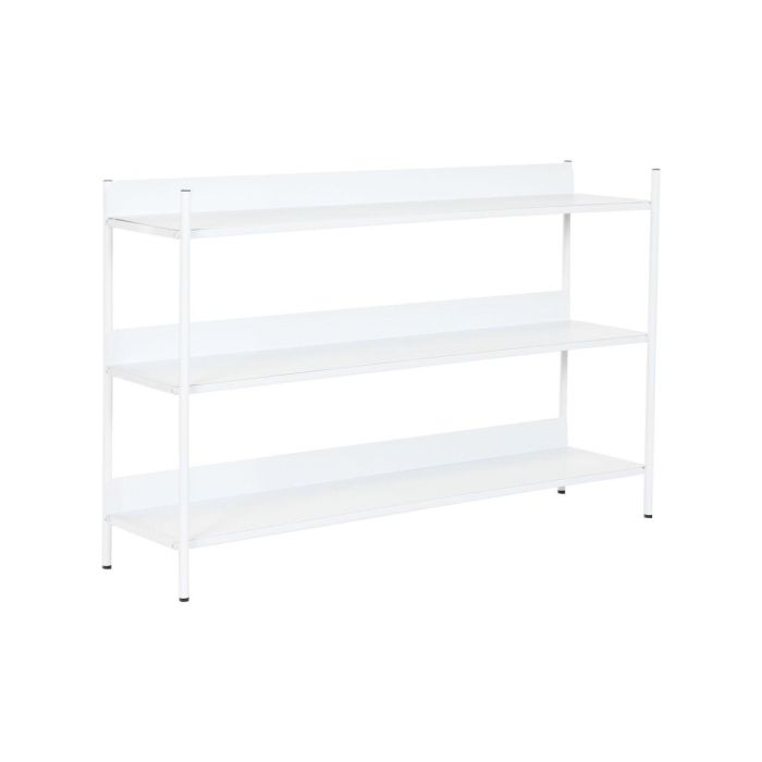 Estantería Home ESPRIT Blanco Metal 120 x 30 x 76 cm Estantería Home ESPRIT Blanco Metal 120 x 30 x 76 cm