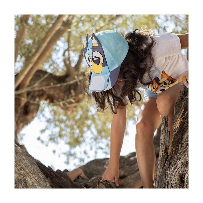 Cerdá T53C Gorra Premium Infantil de Bluey con Aplicaciones del Personaje, Color Azul, Talla 53 cm (Edad 2 a 8 Años) 1