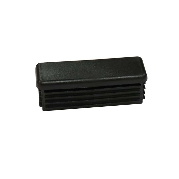 Edm Juego de conteras para escaleras de aluminio ref.75093, 2 unidades, 64x25mm, PE, negro 0 Edm Juego de conteras para escaleras de aluminio ref.75093, 2 unidades, 64x25mm, PE, negro 0