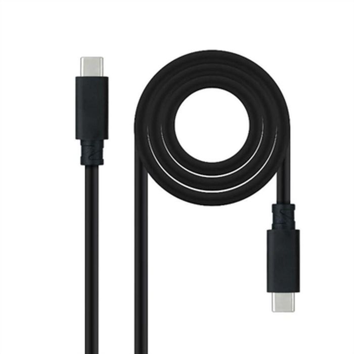 Cable USB C NANOCABLE 10.01.4101-L150 1,5 m Negro 0 Cable USB C NANOCABLE 10.01.4101-L150 1,5 m Negro 0