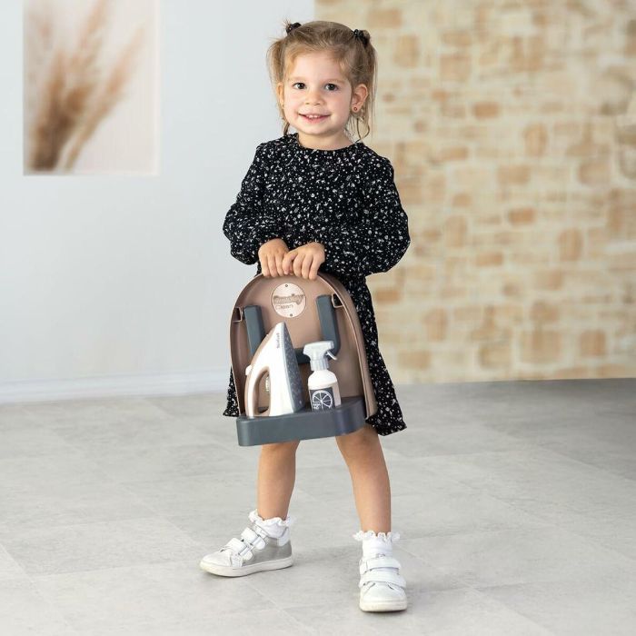 Smoby Tabla de Planchar Plegable Tefal para Niños a partir de 3 Años 8