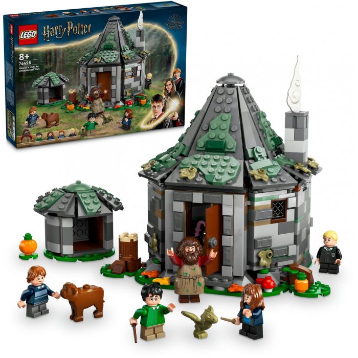 LEGO 76428 Harry Potter Cabaña de Hagrid: Una Visita Inesperada, set construible con minifiguras de Harry, Ron, Hermione y Hagrid +8 años 10 LEGO 76428 Harry Potter Cabaña de Hagrid: Una Visita Inesperada, set construible con minifiguras de Harry, Ron, Hermione y Hagrid +8 años 10