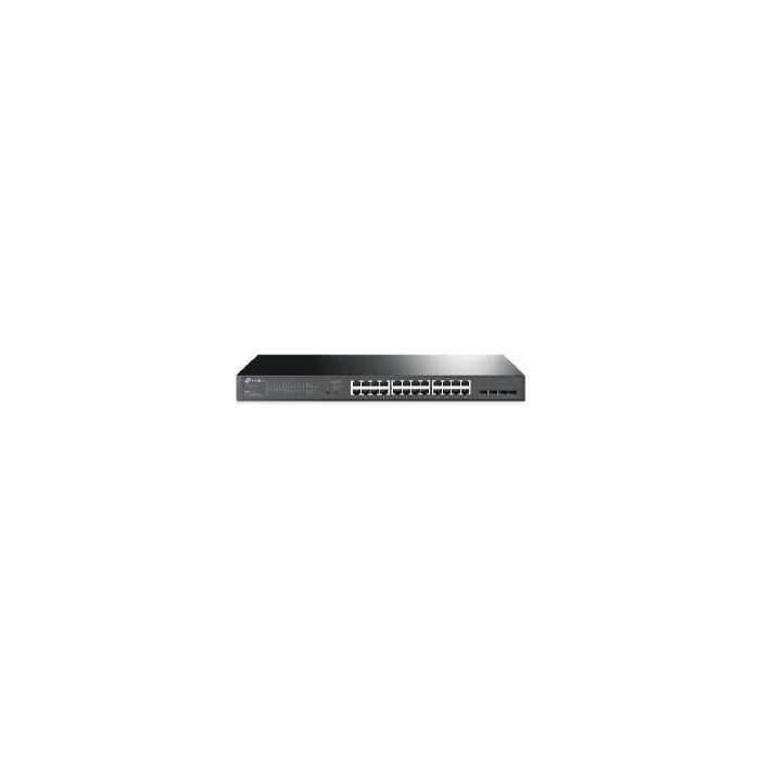 TP-Link Omada SG2428P M RM POE+ Switch Gestionado PoE+ con 24 Puertos Ethernet Gigabit y 4 Ranuras SFP