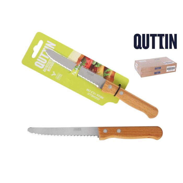 Quttin Cuchillo Mesa 10.5 cm Natura - Colección Natura (60 Unidades) 0 Quttin Cuchillo Mesa 10.5 cm Natura - Colección Natura (60 Unidades) 0