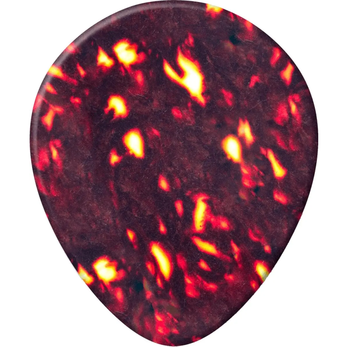 Dunlop Pack 72 Púas Genuine Celluloid Teardrop Shell - Thin 2