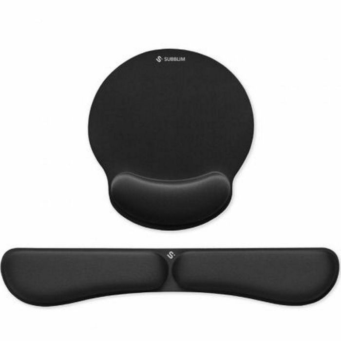 Alfombrilla de Ratón Subblim SUBMP-04E020 Negro 0 Alfombrilla de Ratón Subblim SUBMP-04E020 Negro 0