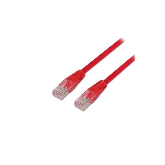 Aisens Cable de Red RJ45 Cat.6 UTP AWG24 Rojo 2.0 m