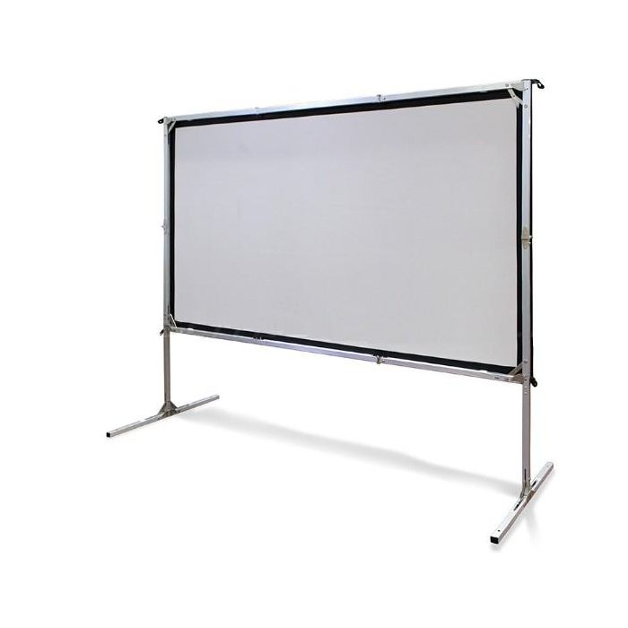Elite Screens Outdoor 16:9 299*168cm Yard Master2 Dual silb. 6