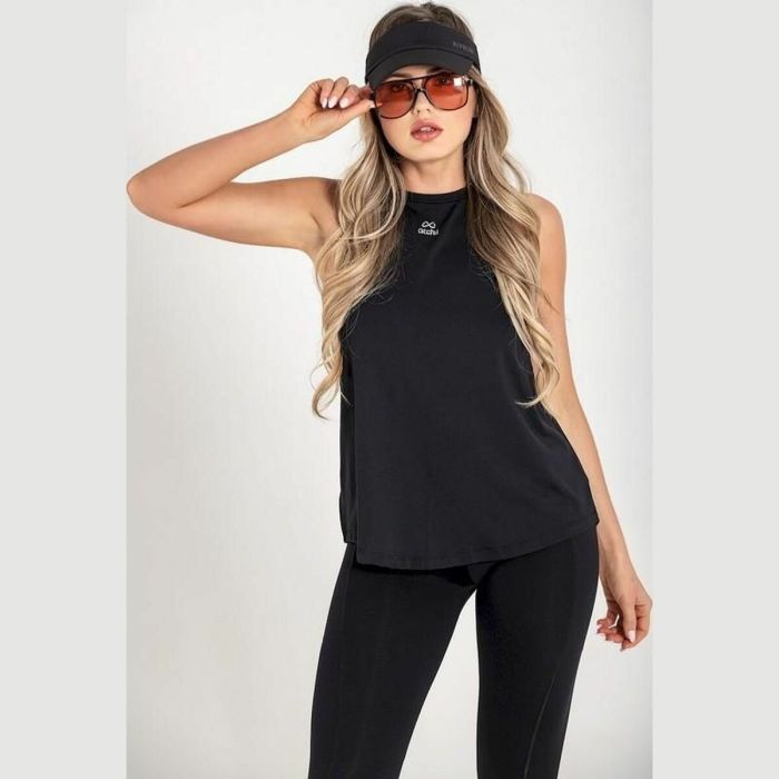 Camiseta para Mujer sin Mangas Ditchil Tank Top Energy Negro (S) 2 Camiseta para Mujer sin Mangas Ditchil Tank Top Energy Negro (S) 2