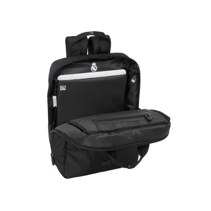 Safta Mochila para Portátil 13,3''+USB Real Madrid Premium 29x39x11 cm 3
