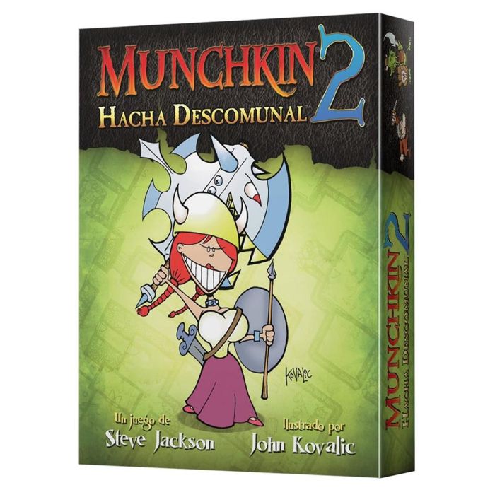 Juego Mesa Munchkin 2: Hacha Descomunal Juego Mesa Munchkin 2: Hacha Descomunal