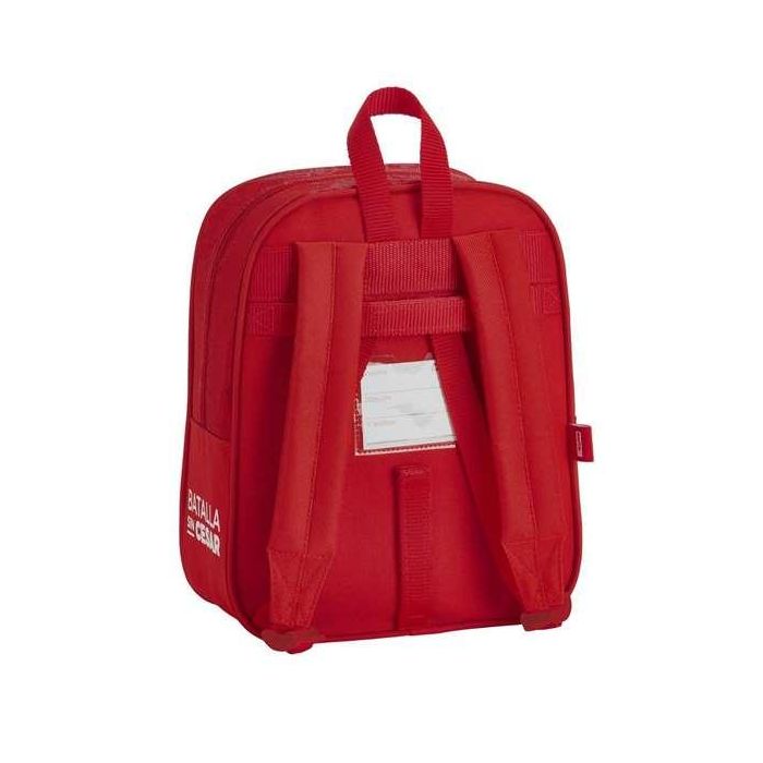 Cartera Escolar Safta Sporting De Gijon Mochila Guarderia Adaptable A Carro 220x270x100 mm 3 Cartera Escolar Safta Sporting De Gijon Mochila Guarderia Adaptable A Carro 220x270x100 mm 3