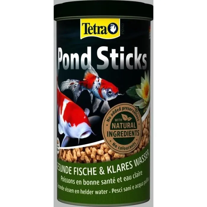 TETRA Complete Food Stick - Tetra Pond Sticks - 1 L - Para peces de estanque 0 TETRA Complete Food Stick - Tetra Pond Sticks - 1 L - Para peces de estanque 0