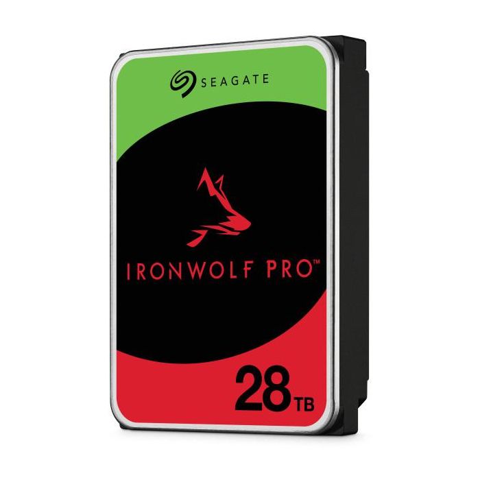 Seagate ST28000NT000 Disco Duro Interno HDD IronWolf Pro 28TB 3.5" SATA 7200RPM NAS 1