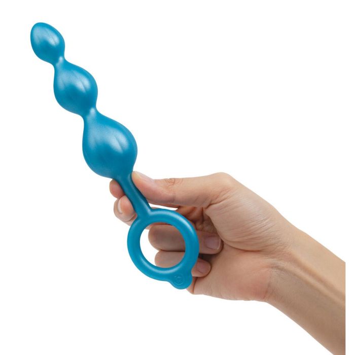 Plug Anal B-Vibe Azul 3 Piezas 14 Plug Anal B-Vibe Azul 3 Piezas 14