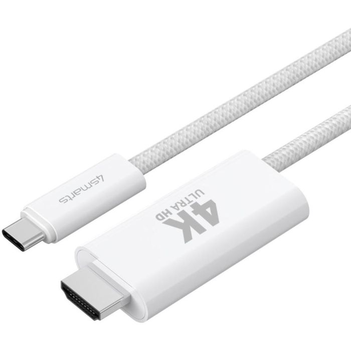4smarts USB-C auf HDMI Kabel PD 2m. wei 2 4smarts USB-C auf HDMI Kabel PD 2m. wei 2