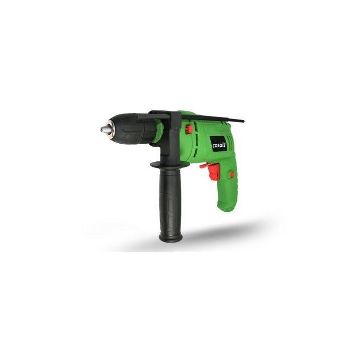 TALADRO PERCUTOR CASALS VT60REAM - 600W - PORTABROCAS AUT. 13MM - REVERSIBLE - 0-3000RPM - EMPUÑADURA AUX - TOPE PROFUNDIDAD + MALETÍN + 4 BROCAS 2 TALADRO PERCUTOR CASALS VT60REAM - 600W - PORTABROCAS AUT. 13MM - REVERSIBLE - 0-3000RPM - EMPUÑADURA AUX - TOPE PROFUNDIDAD + MALETÍN + 4 BROCAS 2