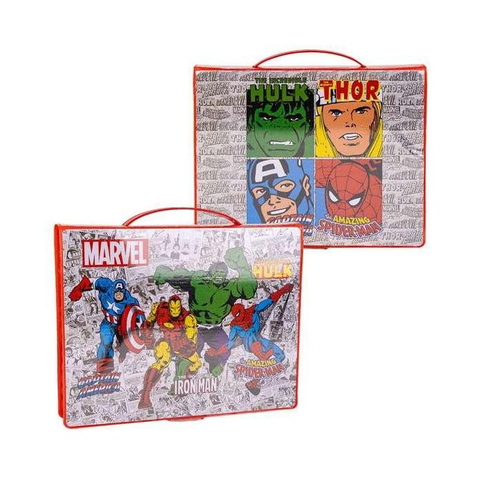 Set papelería coloreable caja marvel 3