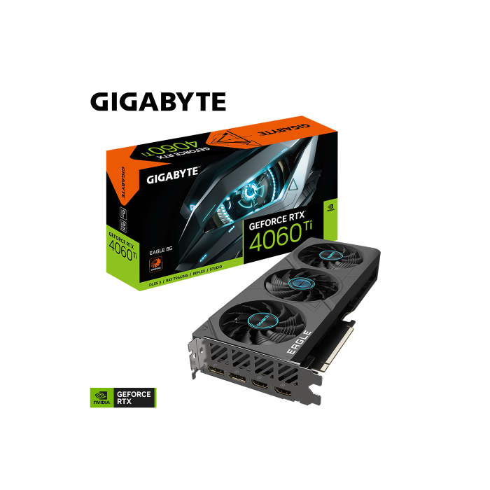 Gigabyte GeForce RTX 4060 Ti EAGLE 8G NVIDIA 8 GB GDDR6 1