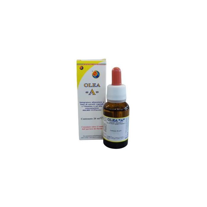 HERBOPLANET Olea A Complemento Alimenticio Vitamina A para Visión, Piel e Inmune 20 ml