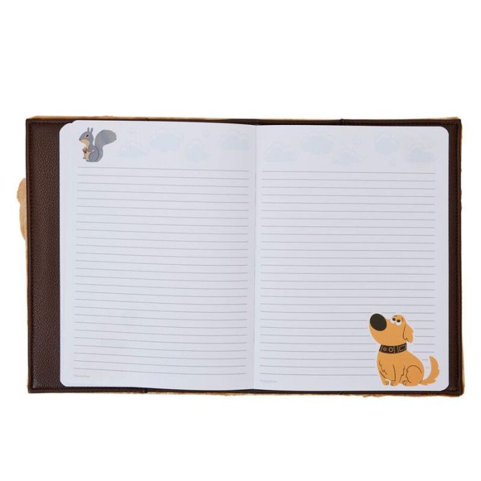 Loungefly Cuaderno Peluche Dug 15th Anniversary Up Disney Pixar Diario Felpa 16,25x21,87cm 2 Loungefly Cuaderno Peluche Dug 15th Anniversary Up Disney Pixar Diario Felpa 16,25x21,87cm 2