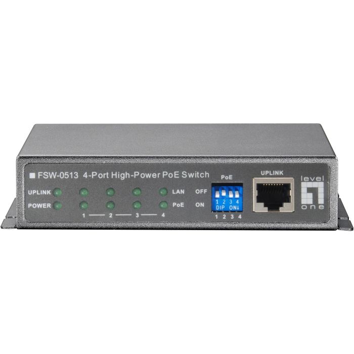 Switch 4x FE FSW-0513 1xFE 120W 4xPoE+ 2 Switch 4x FE FSW-0513 1xFE 120W 4xPoE+ 2