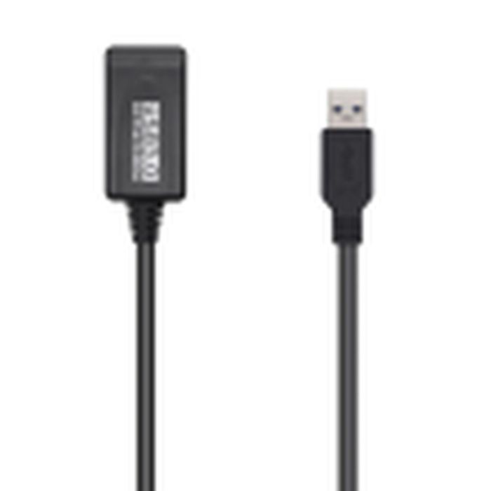 AISENS - CABLE USB 3.0 PROLONGADOR CON AMPLIFICADOR, TIPO A/M-A/H, NEGRO, 5.0M AISENS - CABLE USB 3.0 PROLONGADOR CON AMPLIFICADOR, TIPO A/M-A/H, NEGRO, 5.0M