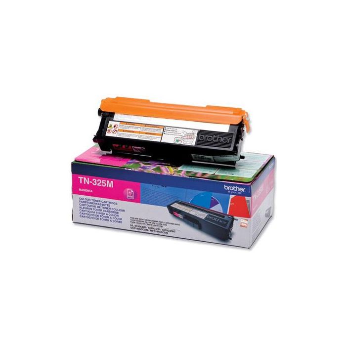 Toner Brother Tn-325M Magenta -3,500Pag- Hl-4140Cn Hl-4150Cdn Hl-4570Cdw Dcp-9055Cdn Dcp-9270Cdw