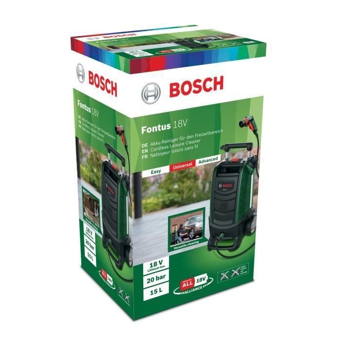 Limpiador de exteriores sin batería de Bosch 5