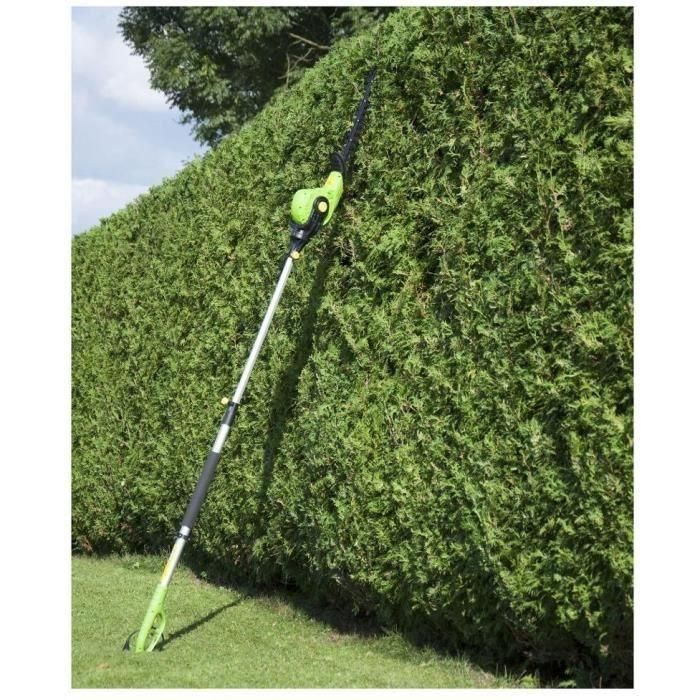 Fieldmann Cortasetos Eléctrico FZN 6005-E 450 W 46 cm Mango Telescópico 190-250 cm 1
